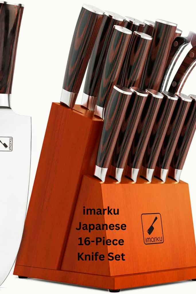 imarku 16-piece Japanese Knife Set